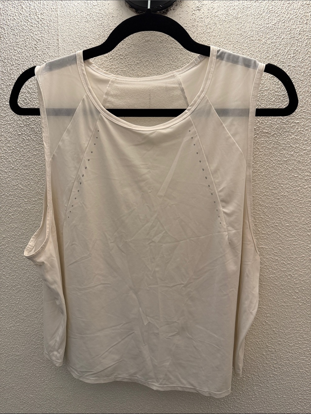 lululemon athletica White Sleeveless Performance Tank